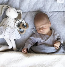 Afbeelding in Gallery-weergave laden, Custom Name Chewie Dusty Blue & Wood