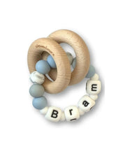 Afbeelding in Gallery-weergave laden, Custom Name Chewie Baby Blue & Grey