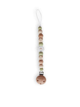 Afbeelding in Gallery-weergave laden, Chewie Clip Silicone Beads Daisy Wood
