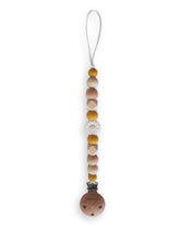 Charger l&#39;image dans la galerie, Chewie Clip Silicone Beads Daisy Wood
