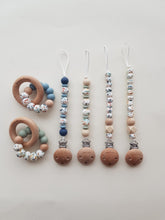 Charger l&#39;image dans la galerie, FR - Chewie Clip Silicone Beads Zoo/Sea
