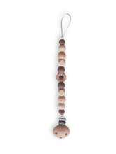 Afbeelding in Gallery-weergave laden, Chewie Clip Silicone Beads Daisy Wood
