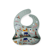 Load image into Gallery viewer, Animal Collection - Silicone bib
