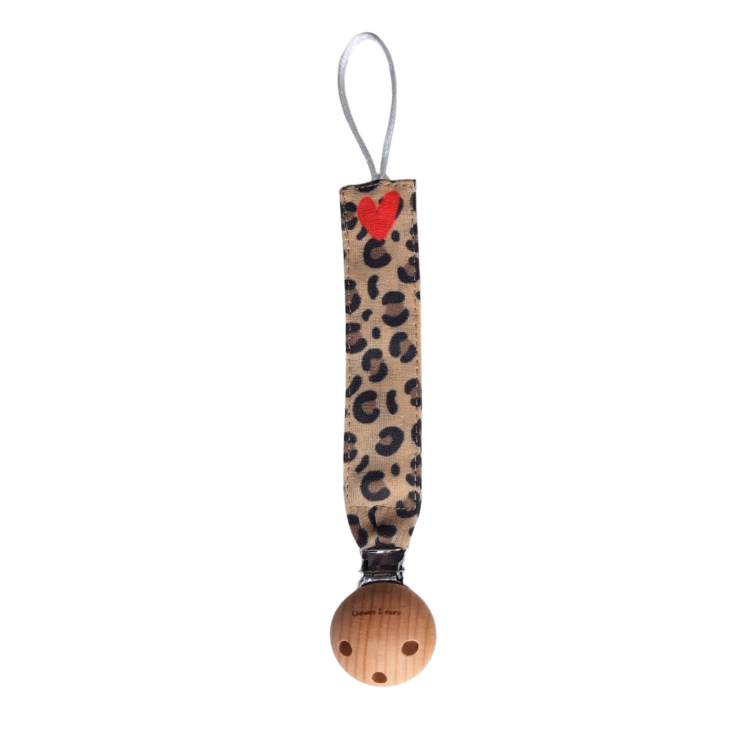 Speenkoord | Stof | Leopard
