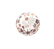 Charger l&#39;image dans la galerie, Chewie Clip Silicone Beads | Mon Fleur | Brown Flower
