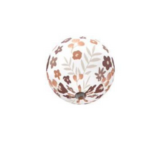 Load image into Gallery viewer, Chewie Clip Silicone Beads | Mon Fleur | Brown Flower
