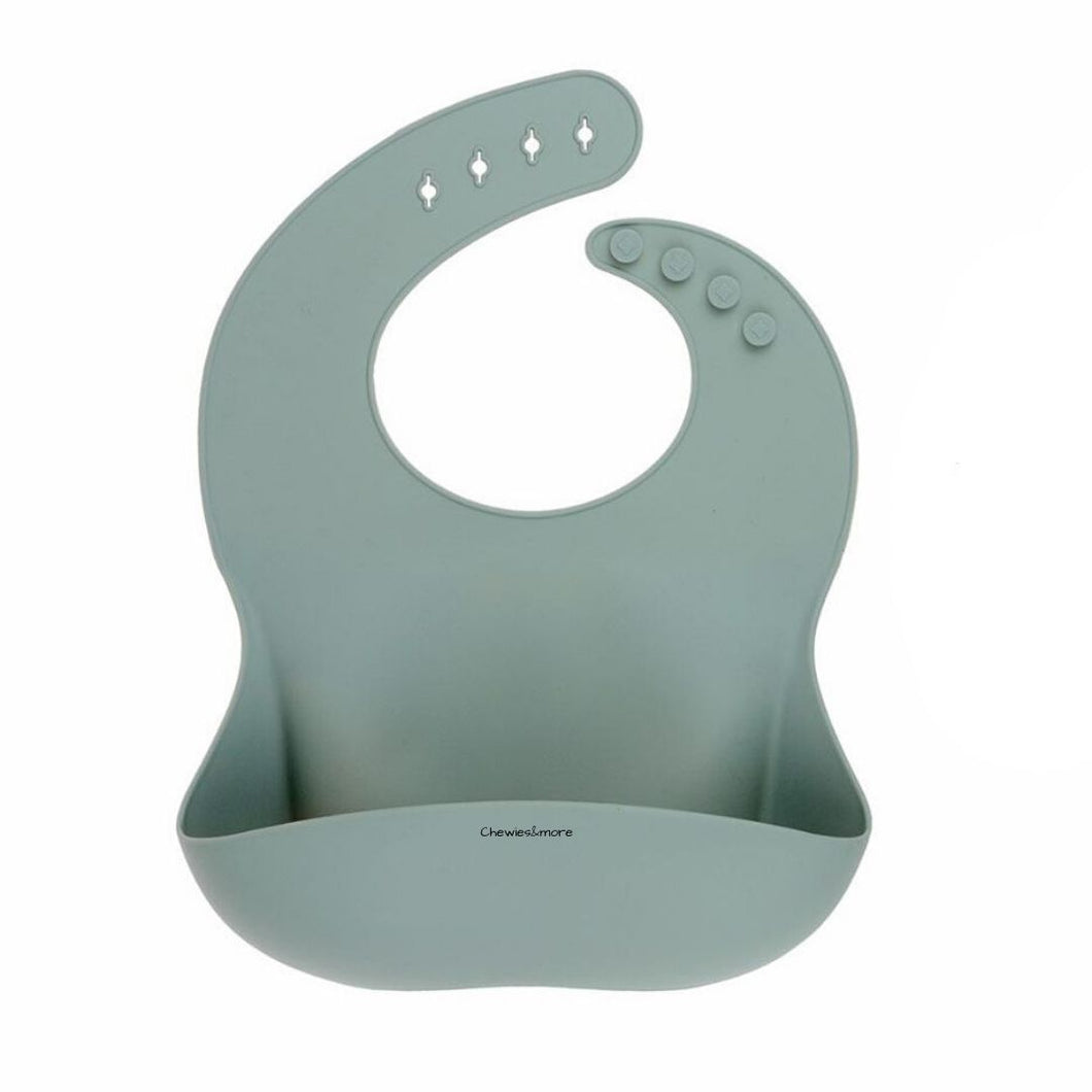 Silicone BiB - Sage