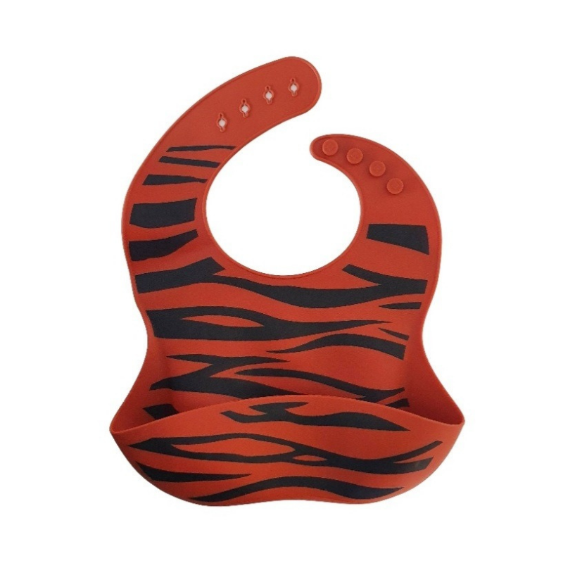 Silicone BiB - Tiger